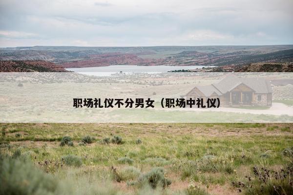 职场礼仪不分男女（职场中礼仪）