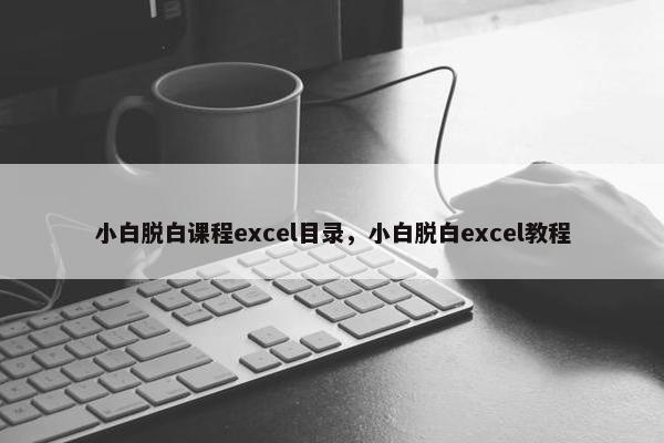 小白脱白课程excel目录，小白脱白excel教程