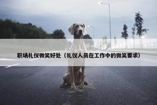 职场礼仪微笑好处（礼仪人员在工作中的微笑要求）
