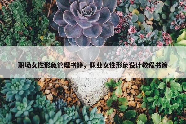 职场女性形象管理书籍，职业女性形象设计教程书籍