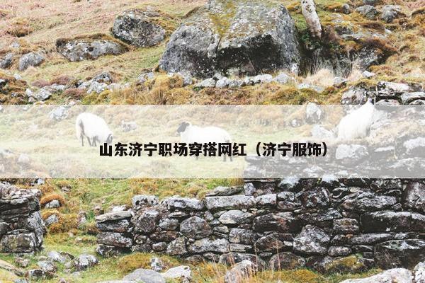 山东济宁职场穿搭网红（济宁服饰）