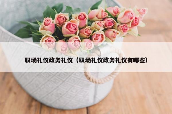 职场礼仪政务礼仪（职场礼仪政务礼仪有哪些）