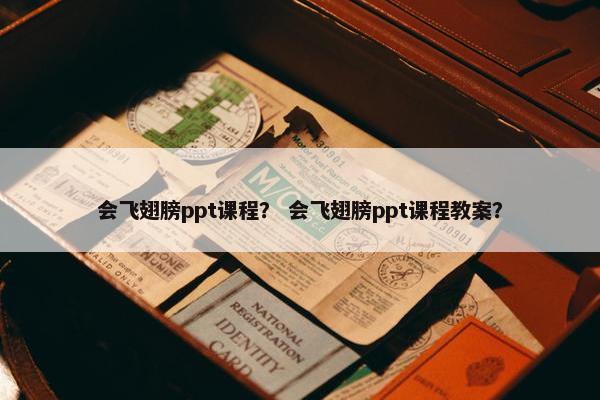 会飞翅膀ppt课程？ 会飞翅膀ppt课程教案？
