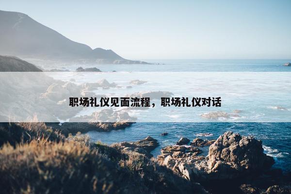 职场礼仪见面流程，职场礼仪对话