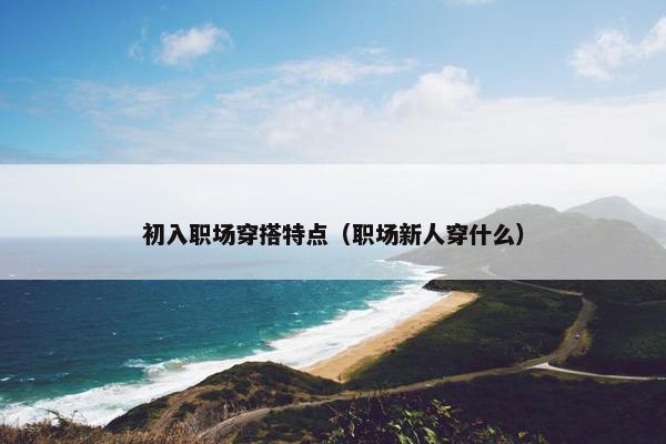 初入职场穿搭特点（职场新人穿什么）