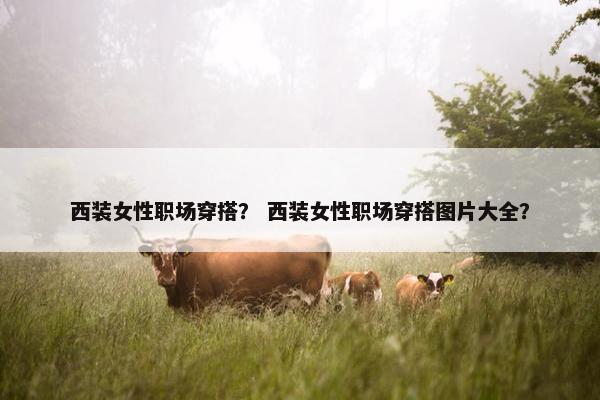 西装女性职场穿搭？ 西装女性职场穿搭图片大全？