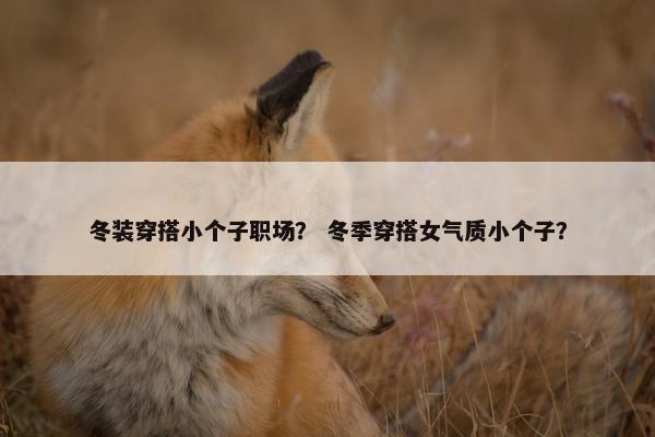 冬装穿搭小个子职场？ 冬季穿搭女气质小个子？