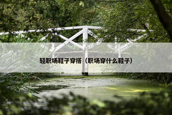 轻职场鞋子穿搭（职场穿什么鞋子）