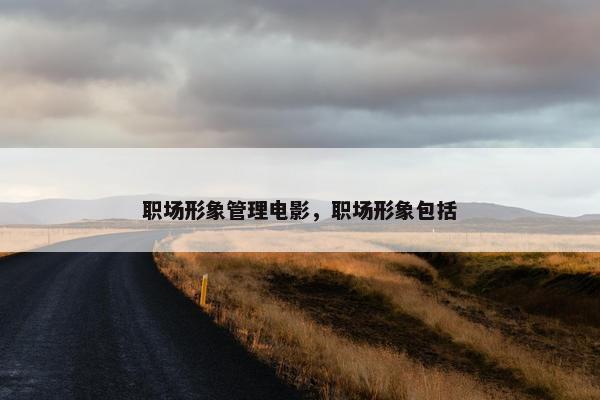 职场形象管理电影，职场形象包括