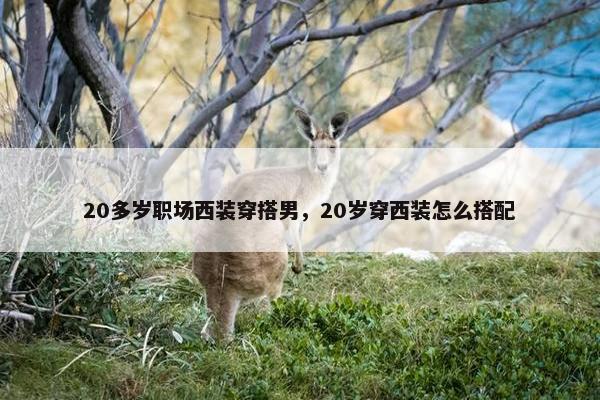 20多岁职场西装穿搭男，20岁穿西装怎么搭配