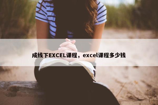 成线下EXCEL课程，excel课程多少钱