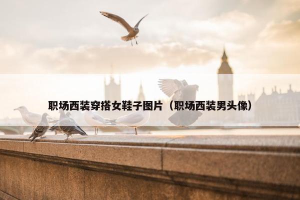 职场西装穿搭女鞋子图片（职场西装男头像）