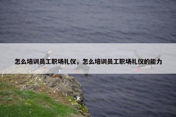 怎么培训员工职场礼仪，怎么培训员工职场礼仪的能力