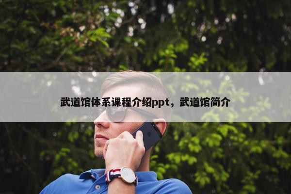 武道馆体系课程介绍ppt，武道馆简介