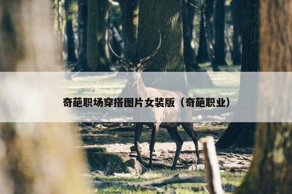奇葩职场穿搭图片女装版（奇葩职业）