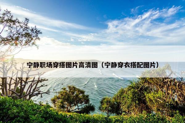 宁静职场穿搭图片高清图（宁静穿衣搭配图片）