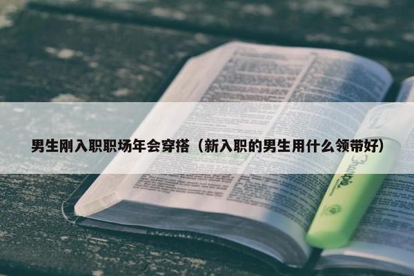 男生刚入职职场年会穿搭（新入职的男生用什么领带好）