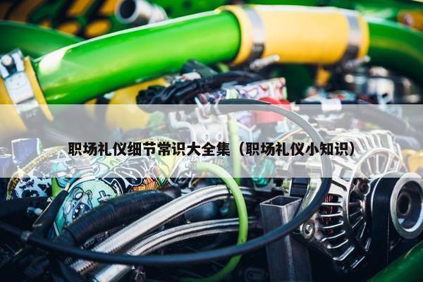 职场礼仪细节常识大全集（职场礼仪小知识）