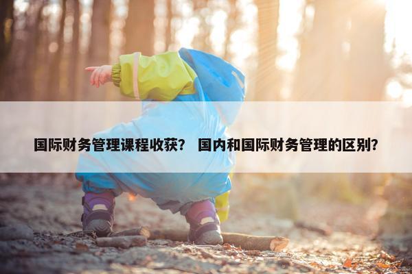 国际财务管理课程收获？ 国内和国际财务管理的区别？